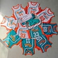 thumbnail image 2 of Camisetas de baloncesto Trillest Semi Pro Movie Jackie Moon 33 Monix 11 blancas y verdes Flint Tropics para hombre para fiesta de Halloween, 2 of 5