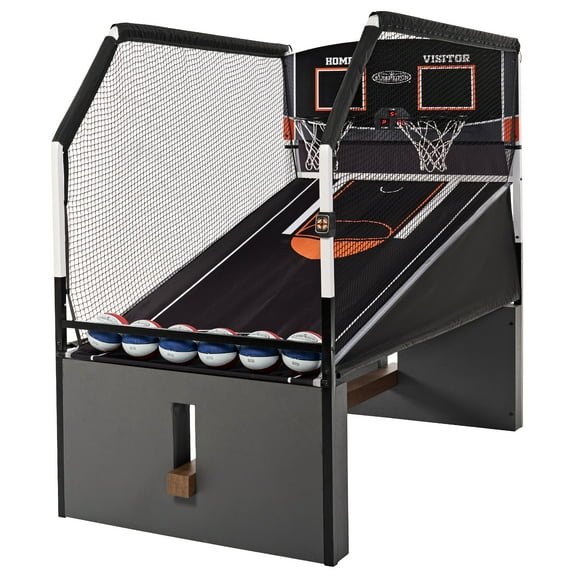 Urban Arcade Basketball Game, 90 inch Indoor, Electronic Scoring, Black by Barrington Billiards