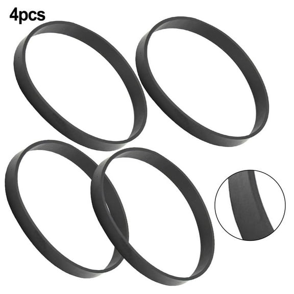Vacuum Belts for Bissell 2191, 2191U, 2190, 1700, 1701, 1797, 2691, 2692, 1240, 12B1, 68C7, 3920 Series PowerForce Helix (Turbo) Vacuum Cleaner Replace Parts 2031093 (Pack of 4)