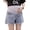 Blue, variant on Women Maternity Pants Solid Color Stretchy Waist Comfortable Pregnancy Jeans Shorts Summer Loose Fit Casual Over Belly Elastic Mom Shorts Trendy Pregnant Shorts