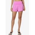 thumbnail image 2 of TheMoogan Women's PLUS High Waist Lightweight Running Shorts Brief Inner Gym Athletic Workout, 2 of 7