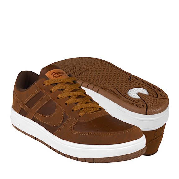 TENIS PANAM CABALLERO 106990041 SIMIPIEL CAFÉ Panam 0106990041