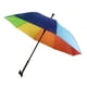 thumbnail image 3 of Paraguas grande para la lluvia, ideal como paraguas o bastón, perfecto como regalo para padres, para viajes, para hombres y mujeres. Arcoíris, 3 of 9