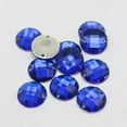 thumbnail image 5 of U8MO 200 Flatback Acrylic Round Sewing Rhinestone Gems Button 12mm Sew on beads-Clear, 5 of 9