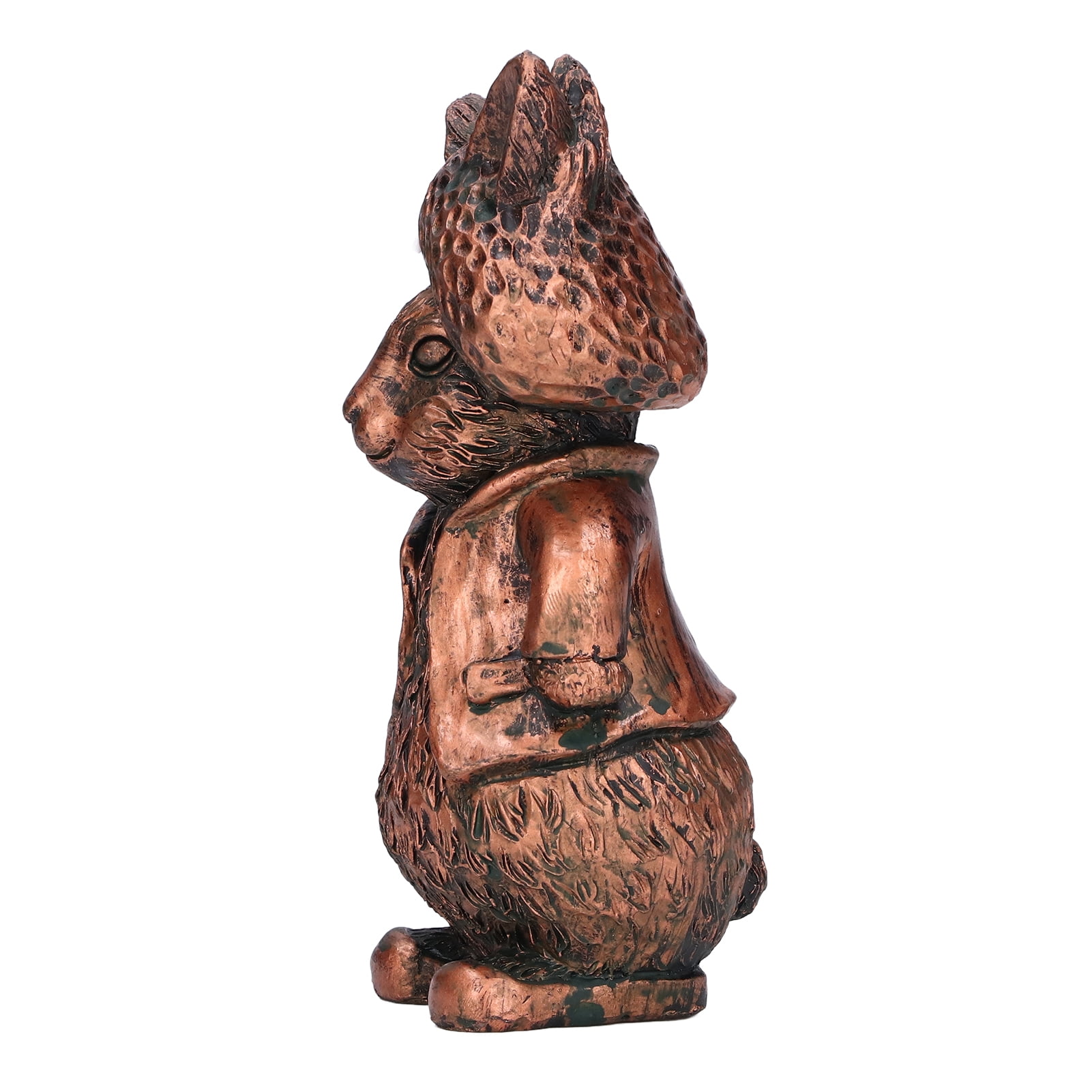 Bunny Statue, Cute Appearance Fine Workmanship Resin Material Garden