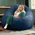 Jaxx Bean Bags Jaxx 6' Cocoon Bean Bag Sofa Navy