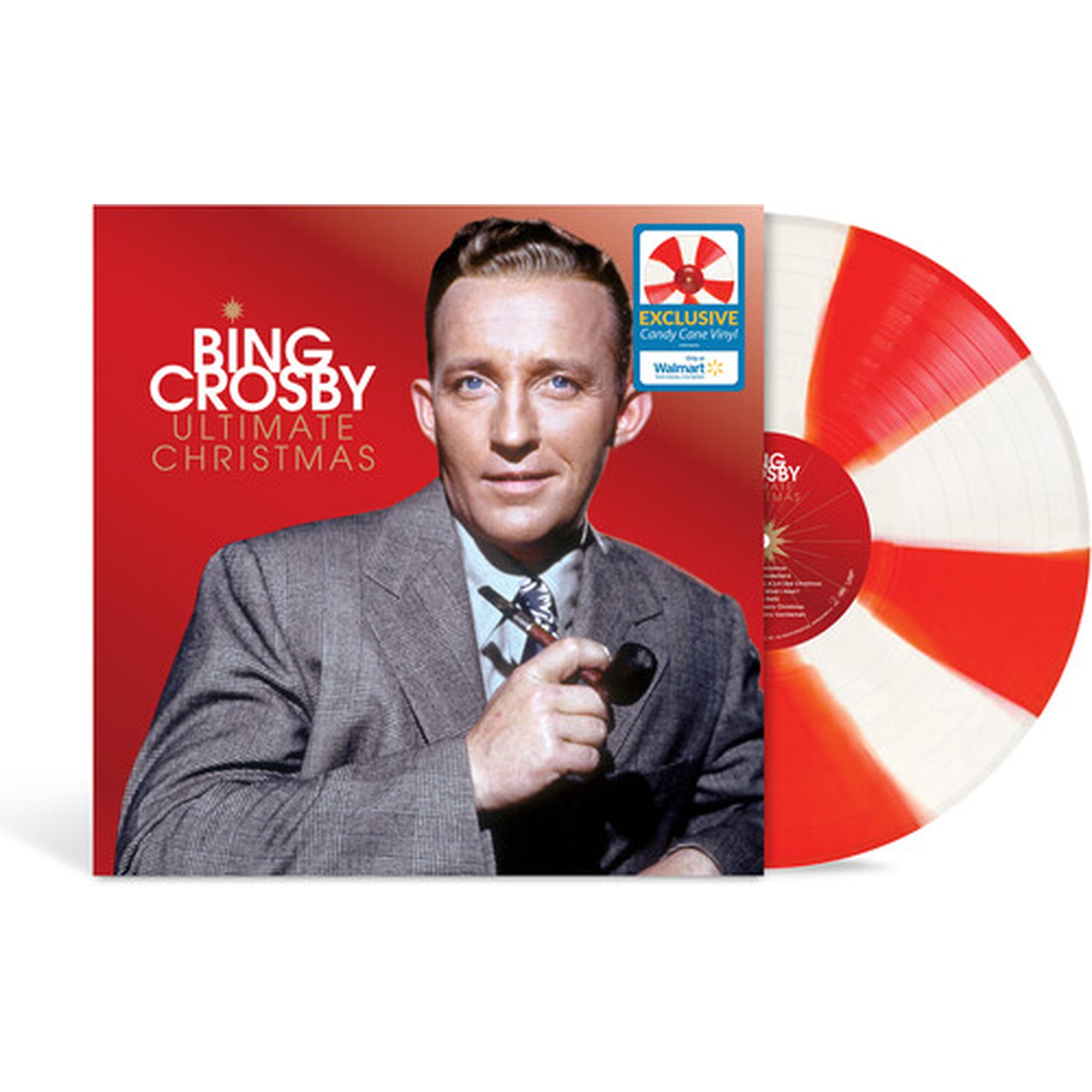 Bing Crosby - Ultimate Christmas (Walmart Exclusive) - Candy Cane Vinyl