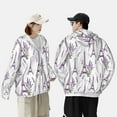 thumbnail image 6 of Haiem Lavender Flowers UPF 50+ Fishing Shirts for Men Long Sleeve UV Sun Protection Hoodie Non-Mask Outdoor Hiking Shirts, 6 of 9