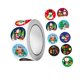 thumbnail image 5 of Pegatinas navideñas en rollo, pegatinas navideñas para niños, decoración de sobres DIY Estilo B, 5 of 9
