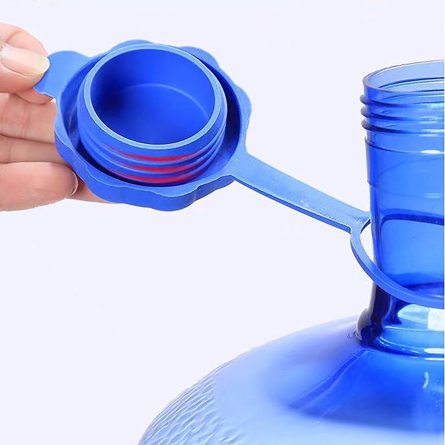 EZ Jug Leakproof Food-Grade Cap for 3-Gallon and 5-Gallon Water Jugs, 2 Pack, EZCAP01