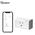 thumbnail image 1 of SONOFF Wifi Smart Plug Works with Alexa Google Home Voice Control , with Energy Monitoring WiFi Mini Smart Outlet S31 1 Packs, 1 of 11