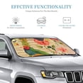 thumbnail image 4 of Bingfone Vintage Bird Car Windshield Sunshade,Sun Foldable Sun Shield Sun Visor for Car - Small, 4 of 9