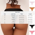 thumbnail image 3 of Bxsruta Women's Seamless Low Rise Breathable Nylon Briefs with Cotton Gusset for Daily Wear and Workout, 3 of 4