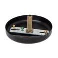 thumbnail image 2 of B&P Lamp Rounded Ceiling Light Canopy Plate Kit, Black, 2 of 3