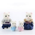 thumbnail image 1 of Simulation Forest Rabbit Family DIY Playset Mini Rabbit Bear Figure Toy Dolls Kids Gifts, 1 of 1