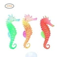 thumbnail image 1 of stanreset 3 Pcs Fish Tank Luminous Artificial Small Seahorse Aquarium Decorations Hippocampus Ornament Home Decor, 1 of 6