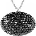 thumbnail image 1 of Car Rear View Mirror Ornament Hanging Lucky Ball Christmas Crystal Pendant Bling Car Accessories for Women Rhinestone Charm Auto Decoration, 1 of 6
