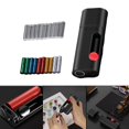 thumbnail image 1 of Mini herramientas de bolígrafo de pegamento caliente 8W recargable 2000mAh pegamento en barra de reparación de bricolaje para sellado y - conjunto estándar shamjiam Pluma de fusión en caliente, 1 of 8