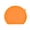 Orange, variant on Semi Circular Kitchen Cutting Board, Food Safe Plastic Chopping Board, Wear Resistant Kitchen Prep Tool, Space Saving Countertop Board, Double Sided Kitchen Utensil for Home Cooking Slicing Dicing