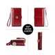 thumbnail image 2 of Antirrobo Gran Capacidad Cartera Para Mujer Billetera Rojo, 2 of 5