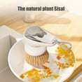 thumbnail image 5 of kkbbma under $5 Dish Scrub Brush with Soap Dispenser, Kitchen Brush for Dish Pot Pan Sink Cleaning, Soap Dispensing Brush, 5 of 6