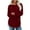 #207-Red, variant on Neewe Long Sleeve Shirts for Women Fall Clothes Tunic Tops Loose Fit Dressy Crewneck Pullover Sweaters Curved Hem
