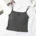 thumbnail image 5 of SHITINN Compression Top Men Bodysuit Shelf Bra Camisoles Adjustable Spaghetti Strap Tank Tops Basic Layer, 5 of 6