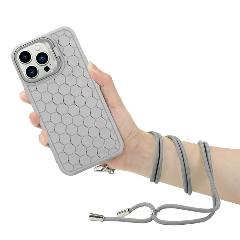 iPhoneアクセサリー iphone 13pro max Amazon.com: Luxury Crossbody Lanyard Necklace Pearl Chain
