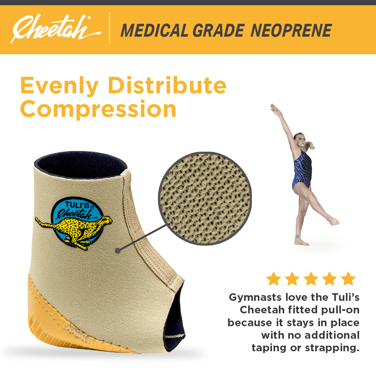 Cheetah heel cup outlet