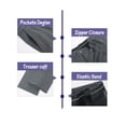 thumbnail image 6 of Beauty-Emily Men's 3-Piece Solid Color Pinstripe Suit Set, Jacket, Vest, Pants, for Wedding, Business, Party, Banquet, Prom, Formal Events, Performance, Travel, Holiday, Birthday, 6 of 7