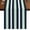 Navy Green, variant on Purple Navy Blue Striped 36 Inch Table Runner, Abstract Gradient Lines Art Farmhouse Dresser Scarf Cotton & Linen Tablerunner for Dining/Kitchen Island/Holiday Party Décor Small 13" x 36"