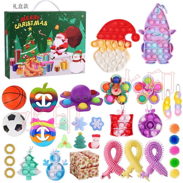 Advent Calendars 2021 Fidget Toy Popitsfidgets Dimple Fidget Toy Set