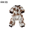 thumbnail image 2 of Pijama de una pieza para mascotas, suéter cálido de invierno para mascotas, pijama de una pieza para perros de cuatro pies, 1339, 2 of 7