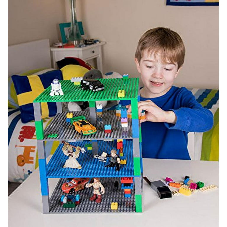 Strictly Briks Classic Stackable Baseplates, Building Bricks For