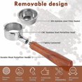 thumbnail image 2 of Bottomless Portafilter 54mm For Breville Barista Series And Espresso, 2 of 5
