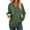 Green a1, variant on LWITHSZG Hoodies for Women Casual Loose V Neck Long Sleeve Henley Shirts Going Out Tops Fall Winter Fashion Drawstring Pullover Sweatshirts