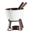 thumbnail image 1 of Taza para fondue, olla caliente para dulces, derretidor de chocolate, taza para café, calentador de fondue, calentador de para fiesta de redondo, 1 of 8