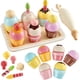 thumbnail image 1 of Set para hornear comida Pretend Play HERSITY para magdalenas de madera para niños, 1 of 6