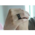 thumbnail image 5 of Bague de Mariage pour Femme en Acier Inoxydable 316l Couleur Or, 5 of 5