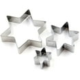 thumbnail image 5 of 24-Piece Christmas Cookie Cutter Set Made Of Stainless Steel - Stars, Circle, Heart And Flower - Cookie Cutter Set, 5 of 5
