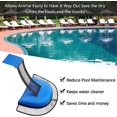 thumbnail image 4 of 2 rampas de escape de rescate de animales de piscina azul, rescate de rampa flotante, rana=dispositivo de escape accesorios de piscina, dispositivo de rescate, para ranas, sapos, animales, ratones, pá, 4 of 5