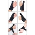 thumbnail image 4 of Thumb Stabilizer  Black  One Size Fits Most | Stabilizing Thumb Brace Left, 4 of 6