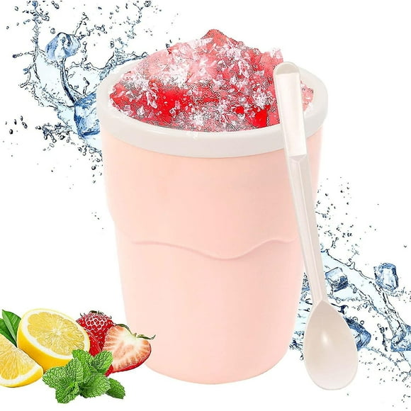 Vaso de aluminio para granizados, vaso mágico para granizados congelados, vaso refrescante para granizados de verano, vaso para batidos, ideal para niños y familias.
