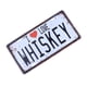 thumbnail image 3 of Letreros decorativos vintage de lata, hierro y metal para coche, para pared, hogar, bar, cafetería (Me encanta el whisky), 3 of 7