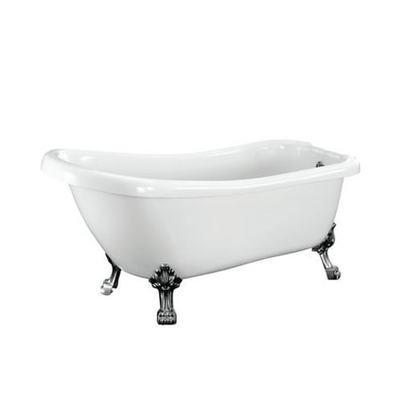 Classic Clawfoot Bathtub - Barclay Foster 61'' x 27'' Clawfoot Soaking Bathtub