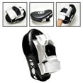 thumbnail image 2 of Boxing Strike Curved Thai Pad MMA Focus Mitts Muay Thai Pads Black White, 2 of 8