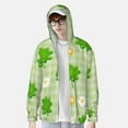 thumbnail image 2 of Balery St Patrick's Day11 Sudadera ligera de manga larga con capucha y protección solar UPF 50+ para hombre y mujer, ideal para pesca y running-X-Large, 2 of 7