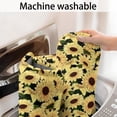 thumbnail image 5 of Yellow Sunflower Pattern Bathroom Rugs Mat,Non Slip Microfiber Bathroom Rug,Rubber Backing,Soft Bathroom Mats for Bathroom Floor,Tub and Shower,20x32in(50x80cm), 5 of 5