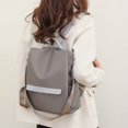 thumbnail image 3 of Mochila de tela Oxford para mujer, moderna, combinable, de viaje, de gran capacidad, mochila de lona, bolso pequeño para mujer, 3 of 3