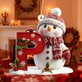 thumbnail image 4 of CaiYueKe 26-Piece Alphabet Christmas Ornaments Set Acrylic Letter Decorations with Snowflake Bell Pattern for DIY Holiday Tree Wreath Mantel Festive Hanging Decor Xmas Gifts for Family Friends, 4 of 9